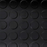 Rubber Floor Mat Anti-Slip with Dots 5 x 1 m - Side View