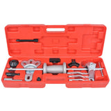 Nine Ways Slide Hammer Puller Set 17 pcs - Front View