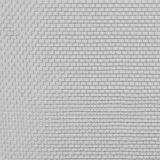 Mesh Screen Aluminium 100x500 cm Silver - 45-Degree Angle
