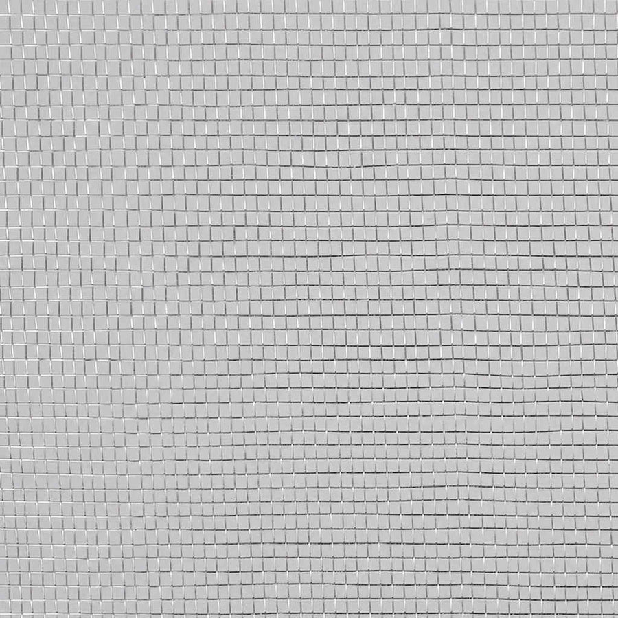 Mesh Screen Aluminium 100x1000 cm Silver