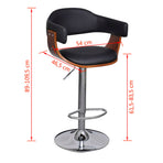 Bar Stools 2 pcs Faux Leather