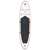 Stand Up Paddle Board Set SUP Surfboard Inflatable Red and White - Side View