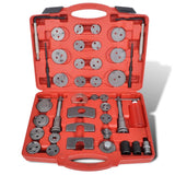Brake Caliper Piston Wind Back Tool Kit 40 pcs - Front View
