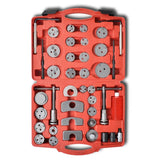 Brake Caliper Piston Wind Back Tool Kit 40 pcs - Side View