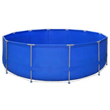 Swimming Pool Steel Frame Round 457 x 122 cm with Ladder