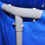 Swimming Pool Steel Frame Round 457 x 122 cm with Ladder - Close-Up Angle