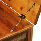 Coffee Table With Storage Vintage Reclaimed Wood - Extra Image