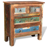 Reclaimed Cabinet Solid Wood with 4 Drawers - Extra Image