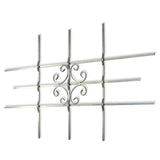 Window Security Grilles 69 x 114 cm - Front View