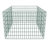 Square Mesh Garden Composter 100 x 100 x 70 cm - Front View