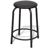 Two Drawers Tiltable Tabletop Drawing Table with Stool - Front View