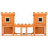Outdoor Large Rabbit Hutch House Pet Cage Double House