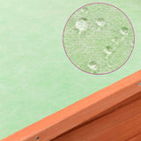 Outdoor Large Rabbit Hutch House Pet Cage Double House - Low Angle