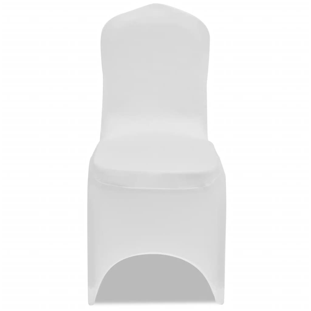 Chair Cover Stretch White 6 pcs