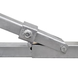 Boat Trailer Bottom Support Bracket with Keel Rollers - Rear View
