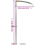 Scythe with Grinding Stone 143 cm - Rear View
