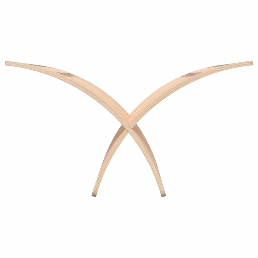 Wooden Magazine Rack Floor Standing Natural