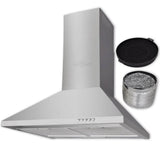 Stainless Steel Range Hood 600 mm - Side View