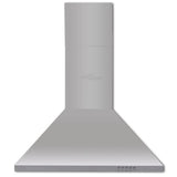 Stainless Steel Range Hood 600 mm - Top-Down View