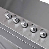 Stainless Steel Range Hood 600 mm - Rear View