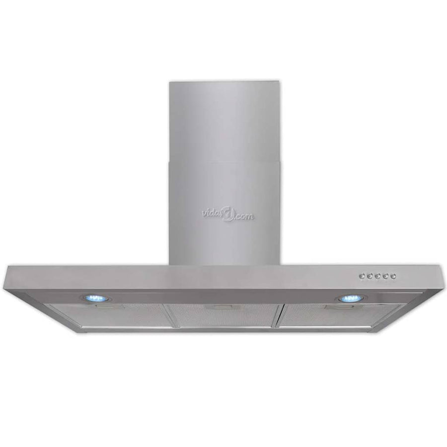Flat Stainless Range Hood 900 mm
