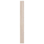 Oak Look Wooden Shoe Cabinet with 5 Compartments