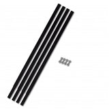 Ground Drill with Handle 120 mm with Extension Tube 5 m Steel - Close-Up Angle