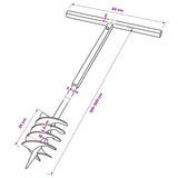 Ground Drill with Handle 180 mm with Extension Tube 9 m Steel - Extra Image