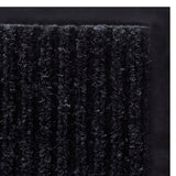 Door Mat Black 90 x 120 cm PVC