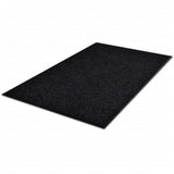 Door Mat Black 90 x 150 cm PVC