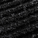Door Mat Black 90 x 150 cm PVC