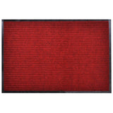 Door Mat Red 90 x 120 cm PVC