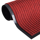 Door Mat Red 90 x 120 cm PVC