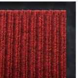 Red PVC Door Mat 90 x 120 cm - 45-Degree Angle