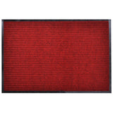 Door Mat Red 90 x 150 cm PVC