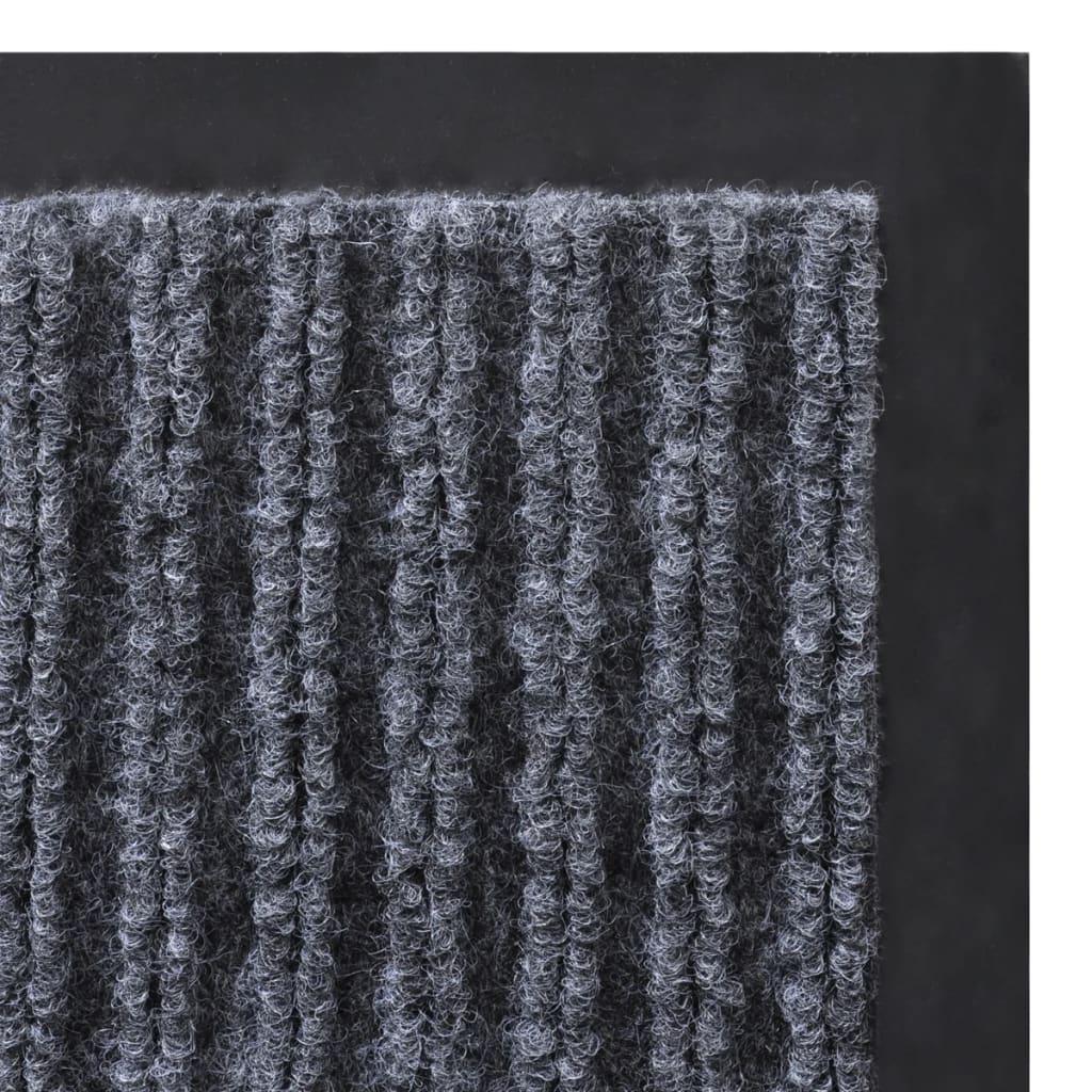 Door Mat Grey 90 x 120 cm PVC