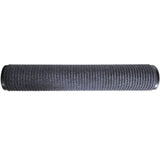 Grey Pvc Door Mat 90 X 150 Cm - Side View