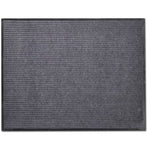 Grey PVC Door Mat 120 x 180 cm