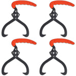 4 pcs Log Tongs with PVC Handle