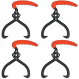 4 pcs Log Tongs with PVC Handle