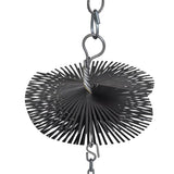 Round Chimney Cleaning Brush Dia. 15 cm - Side View