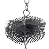 Round Chimney Cleaning Brush Dia. 20 cm - Side View