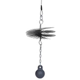 Round Chimney Cleaning Brush Dia. 25 cm - Front View