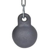 Round Chimney Cleaning Brush Dia. 25 cm - Top-Down View