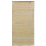 Natural Bamboo Roller Blinds 80 X 160 Cm