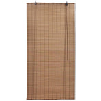 Brown Bamboo Roller Blinds 120 x 160 cm