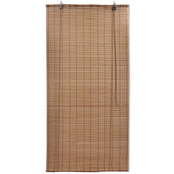 Brown Bamboo Roller Blinds 140 x 160 cm
