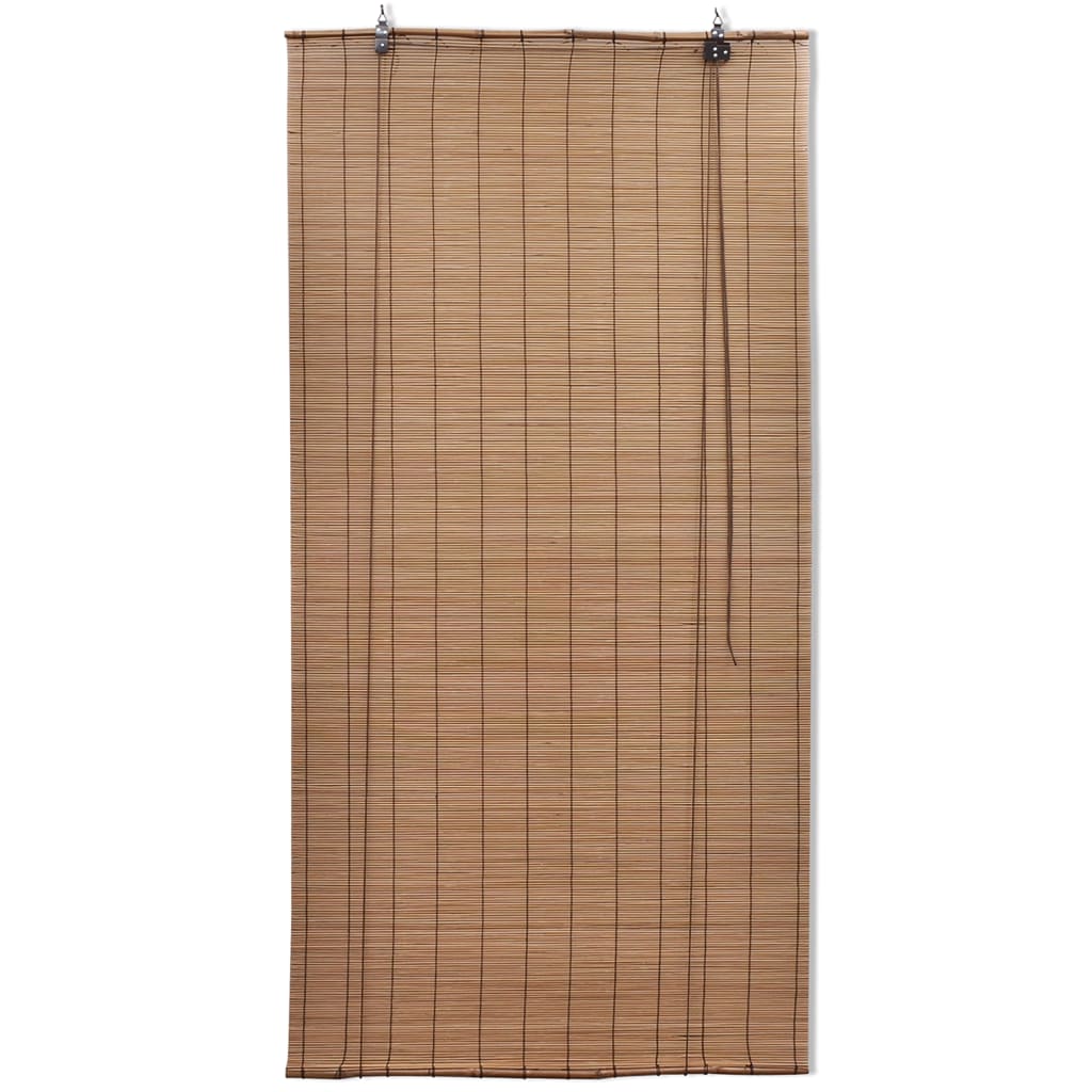 Brown Bamboo Roller Blinds 150 X 220 Cm