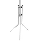 Metal White Coat Stand - Side View