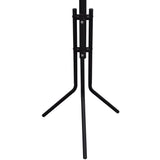 Metal Black Coat Stand - Front View